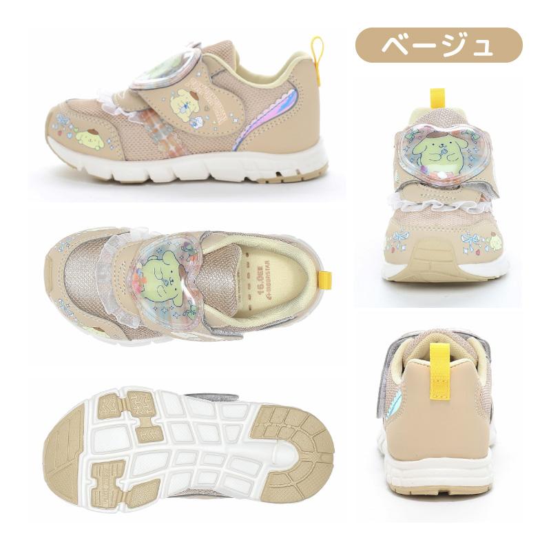 サンリオ ハローキティ シナモロール クロミ ポムポムプリン スニーカー 子供靴 キッズ シューズ 女の子 運動靴 靴 Sanrio SA C042 [2026年秋冬新作] 6月3日発売の画像