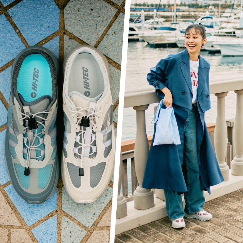 ハイテック HI-TEC スニーカー 軽量 メンズ レディース アウトドア シューズ ミュール 普段履き 靴 白 軽い HT SD014 EASTEND FLOAT [2026年春夏新作]3月4日発売 | HI-TEC | 06