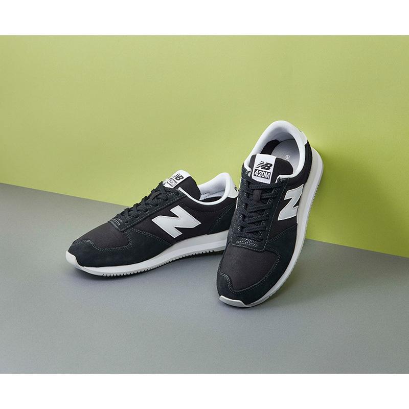 【選べるカラー】ニューバランス UL420M スニーカー new balance メンズ レディース ランニング ジョギング ウォーキング シューズ 靴 黒 白 NB UL420M D 百選の画像
