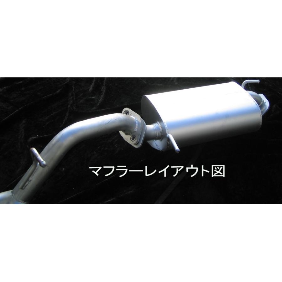 MF22S/MRワゴン・MG22Sモコ◇76パイ片側2本出しK1マフラー MF22S/MRワゴン・MG22Sモコ◇76パイ片側2本出しK1マフラー