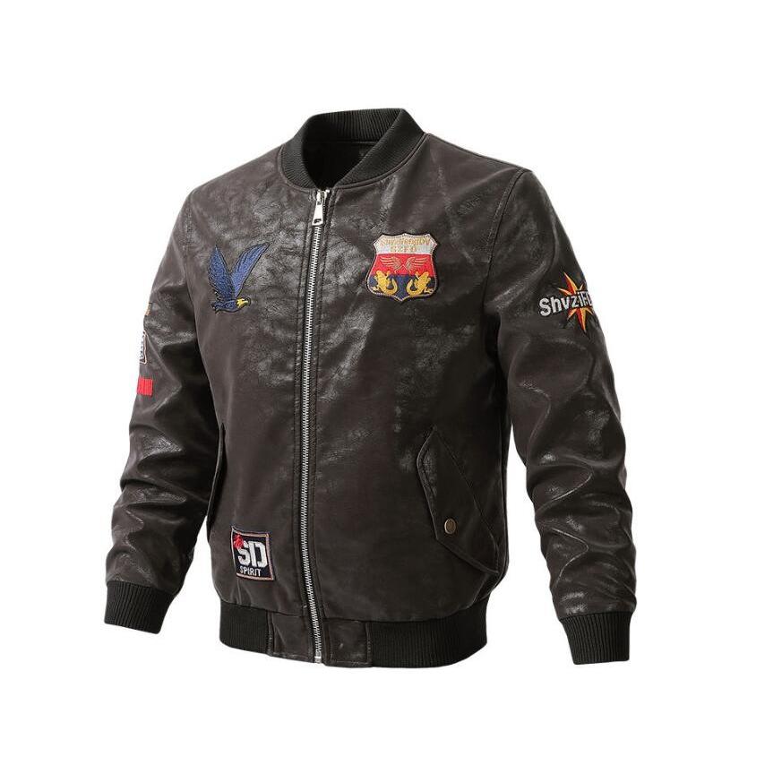 レザージャケット メンズ ライダースジャケット 革ジャン ボンバージャケット フェイクレザージャケット ファション レザー ジャケット 3周年記念イベントが