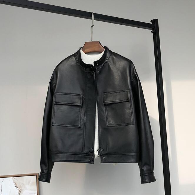 春夏新色 ラムレザージャケット 本革コート レディース 革ジャン 本革ジャケット ライダースジャケット 秋冬春 爆売り Www Doctor Plan Com