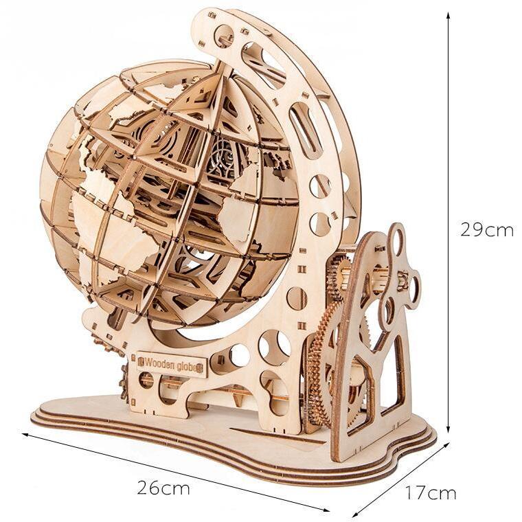 立体木製3dパズル クラフト 手作り おもちゃ 知育玩具 男の子 女の子 大人 ギフト 誕生日 クリスマス プレゼント 贈り物 地球儀 組み立て簡単 初心者に向け L0770 Moorebear 通販 Yahoo ショッピング