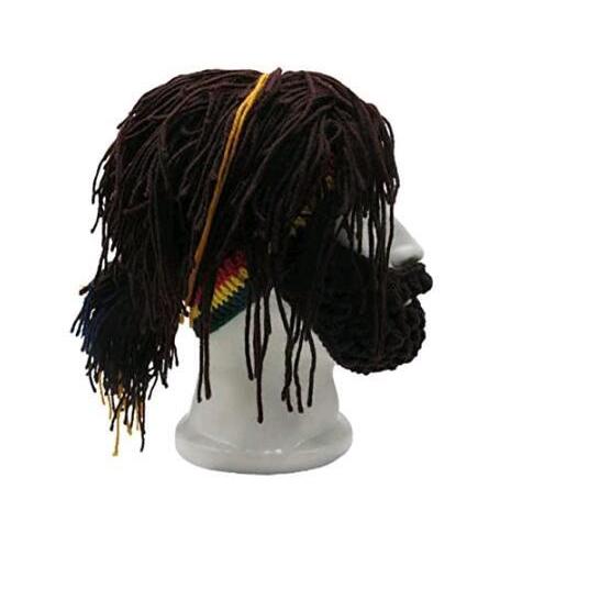 ドレッドヘア ウィッグ メンズ レディース 男女兼用 大人用 かつら ひげ 帽子 仮装 変装 コスチューム 衣装 被り物 ハロウィン イベント パーティー 学園祭 L02 Moorebear 通販 Yahoo ショッピング