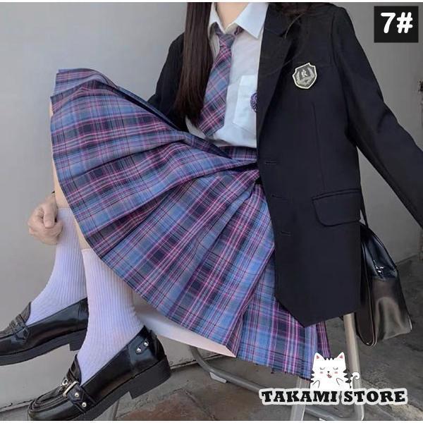 卒業式スーツ 女の子 中学生 高校生 制服 学生服 チェック 通学 入学式 4点セット ゆったりサイズ フォーマルスーツ  女児 ジュニアスーツ 発表会｜moorebear｜09