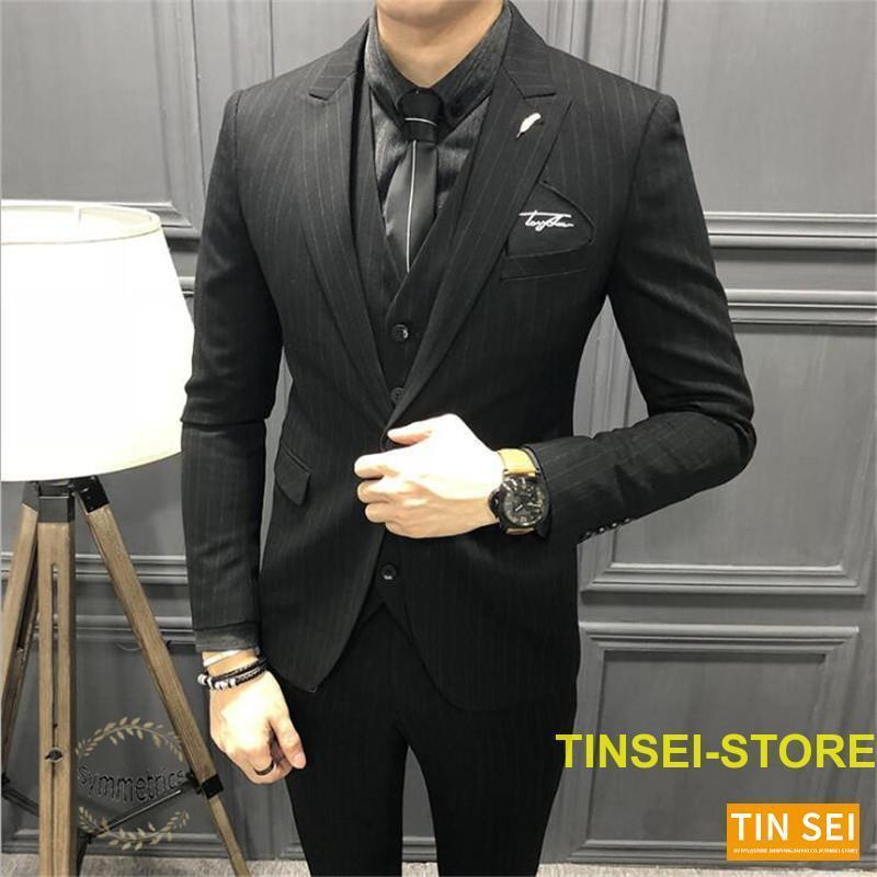 Burberry バーバリー スーツ セットアップ スリーピース ストライプ