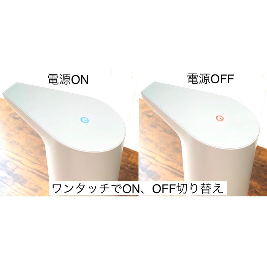 ソープディスペンサー 自動 泡 おしゃれ オートディスペンサー　 電池式 　非接触　詰め替え　高感度センサー搭載　0.6秒スピード泡噴出　キッチン　防水 |  | 05