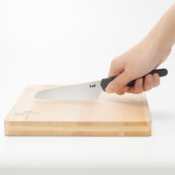 貝印 包丁 サヤ付き フルーツナイフ KAI ナイフ アップハンドル 小さめ