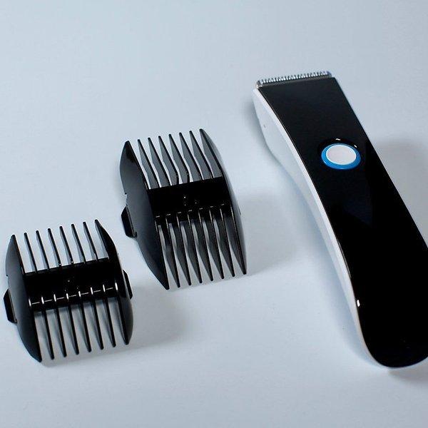 バリカン 充電式 コードレス スチール刃 4段階アタッチメント付き 髪・ひげ両用 ヘアクリッパー 3役 散髪 ヘアカット 送料無料- 60N◇ クリッパーE005 |  | 03