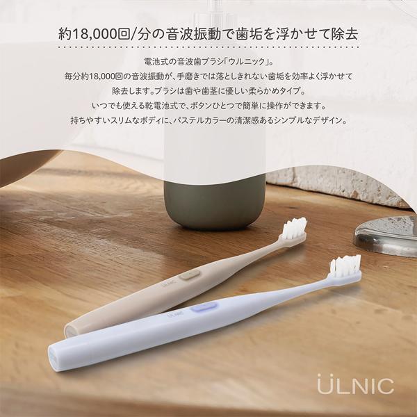 電動歯ブラシ 音波振動 約18000回/分 防水 IPX7 山切りカット 替え