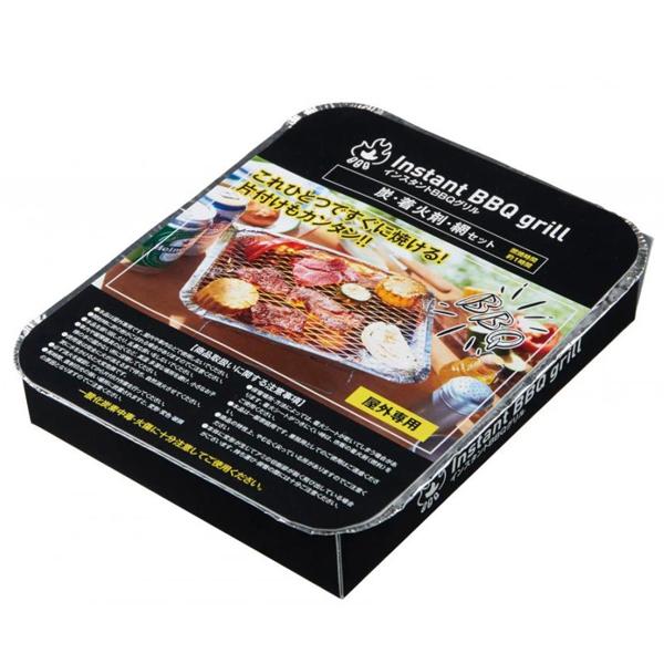 インスタントコンロ 燃料入り 使い捨て バーベキューコンロ BBQ グリル