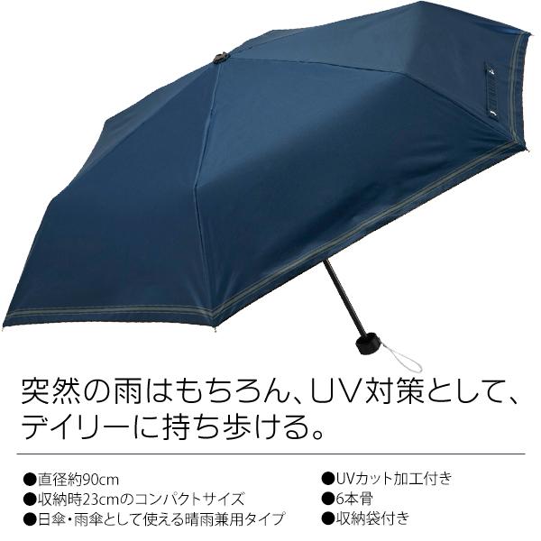 折りたたみ傘 晴雨兼用 メンズ 折り畳み傘 暑さ対策 紫外線 日焼け 日