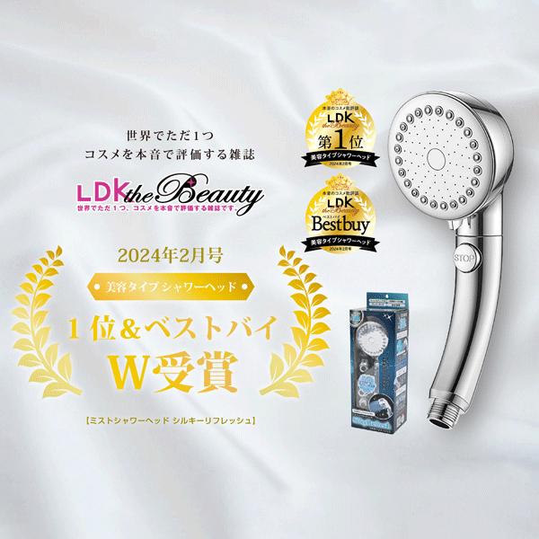 LDKベストバイW受賞】 ナノバブル シャワーヘッド ミスト 美容シャワー