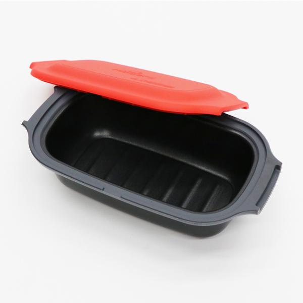 レンジで焼き魚 電子レンジ専用調理器 1台6役 電子レンジ 調理器具 レンジ 炊飯 炊く 調理 魚焼 プレート 時短 煮る 蒸す 焼く ...