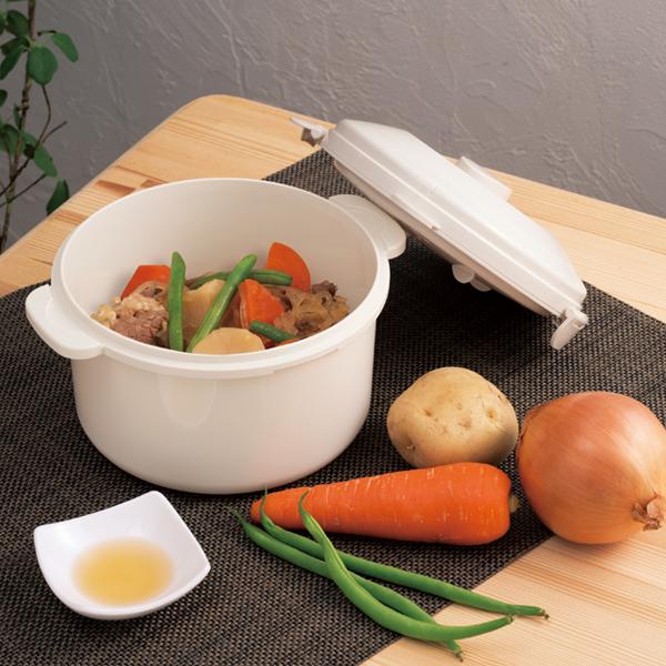 レンジ 調理器 深型 電子レンジ専用 1台5役 炊飯 煮込み 蒸し器 温野菜