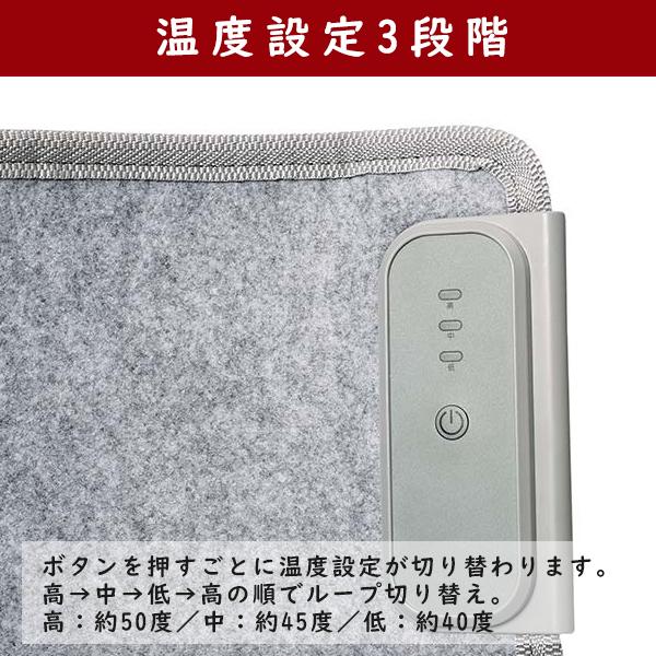 TVで話題 ライソン 巻くコタツ くるみ 毛布付き 足元 パネルヒーター 折り畳み 小型こたつ デスクヒーター タイマー付 送料無料 -80S◇ 巻くコタツくるみ＋_3