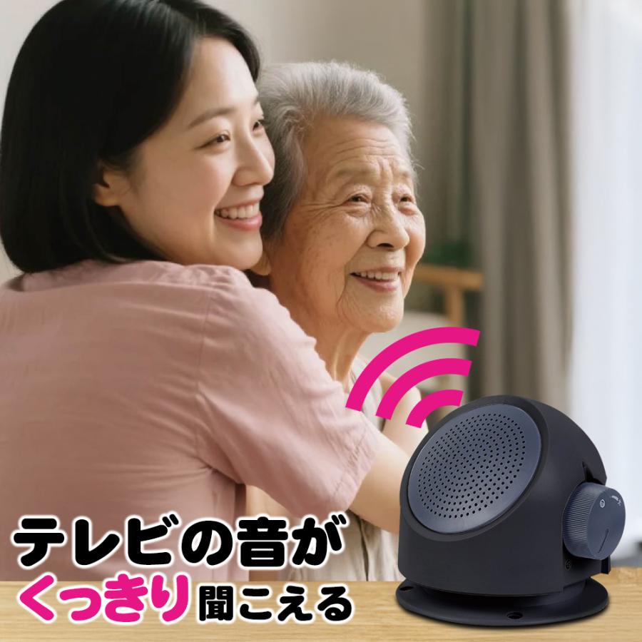 テレビスピーカー 手元 有線 5m 言葉くっきり スピーカー 聞こえる