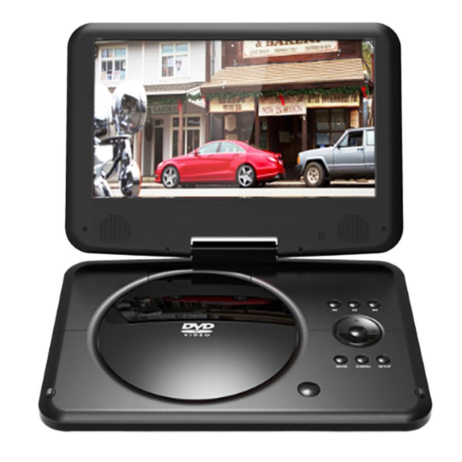地デジ ポータブルDVDプレーヤー 液晶テレビ 9型 3WAY電源 フルセグTV