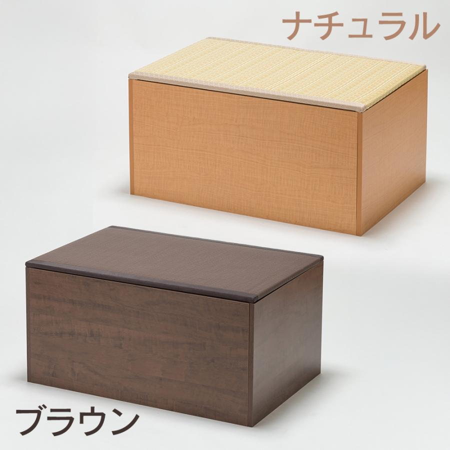 小上がり ユニット畳 日本製 幅90 高さ45 畳ベンチ 水拭き 軽量 樹脂畳