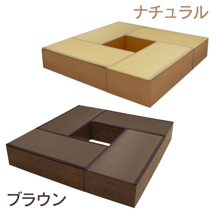 畳ユニット 小上がり ユニット畳 高床式 収納できる 畳 セット 全体