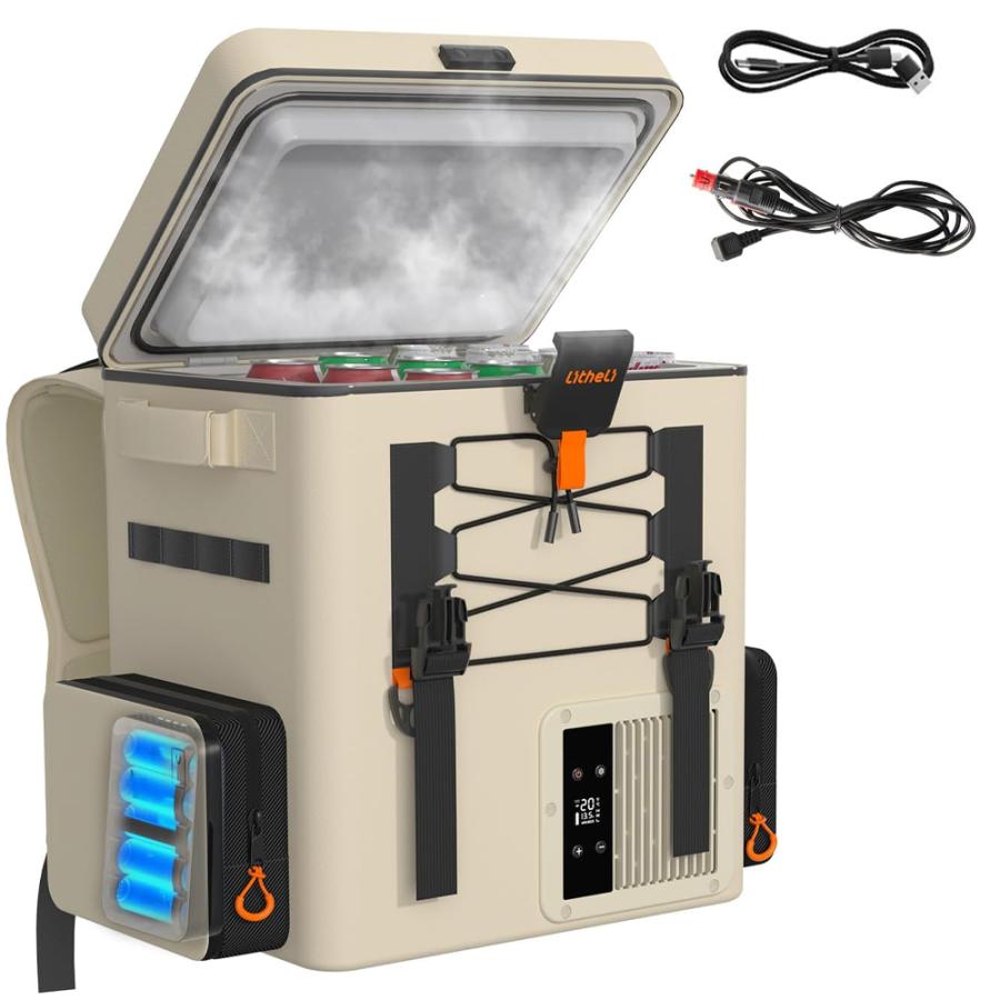 ポータブル　小型冷凍冷蔵庫　20L ポータブル冷蔵庫 冷凍庫 16L -20℃〜20℃ 急速冷凍 ミニ 車載冷蔵庫
