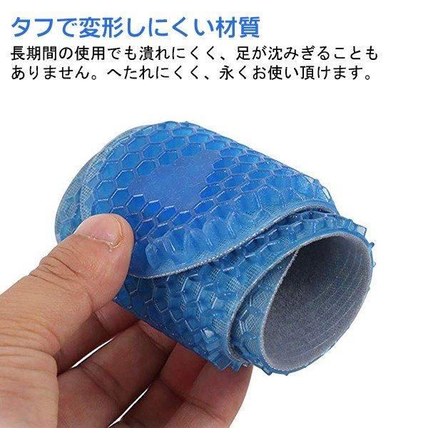 インソール 中敷 衝撃吸収 シリコンゲル素材 柔らかい 通気性 スポーツ 送料無料 インソール ゲル 衝撃吸収 中敷き サイズ調整 レディース