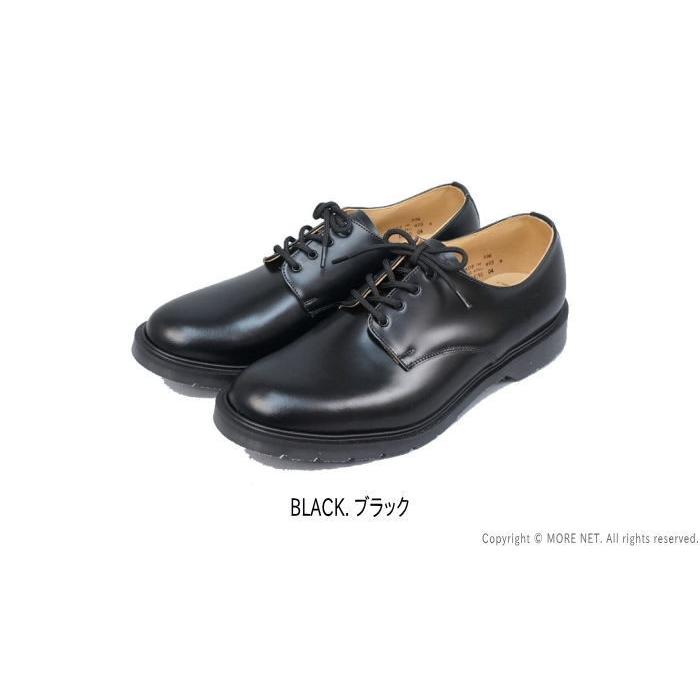 SOLOVAIR ソロヴェアー プレーントゥ 4アイレットシューズ 4-996