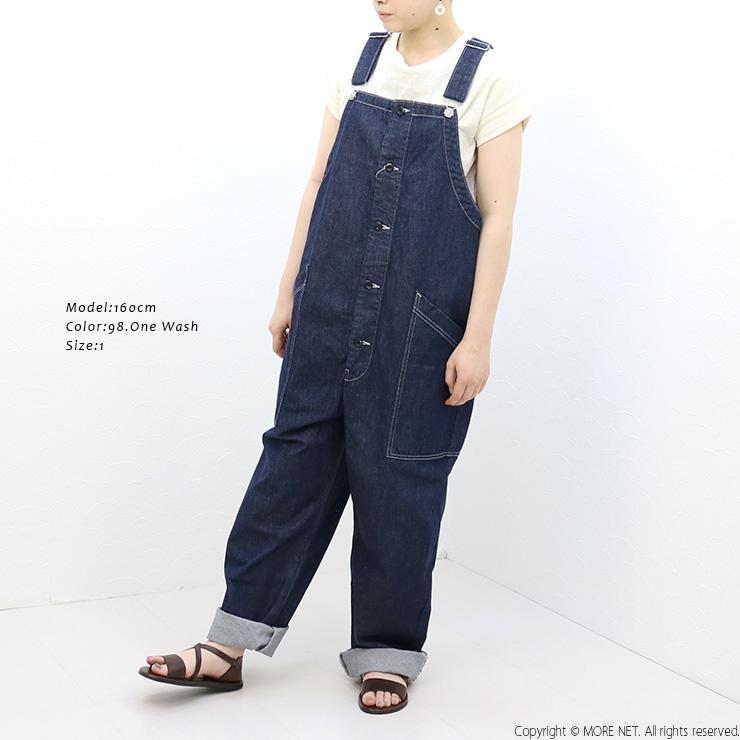 ハーベスティ HARVESTY 10ozノンフェイドデニムオーバーオール A12007 サロペット オーバーサイズ 男女兼用 日本製 | HARVESTY | 06