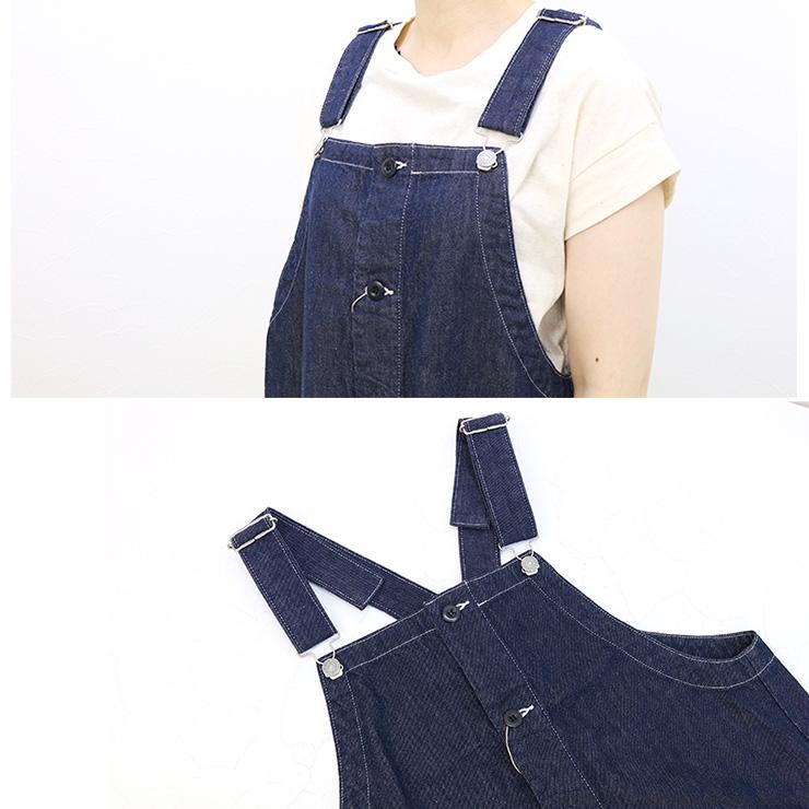 ハーベスティ HARVESTY 10ozノンフェイドデニムオーバーオール A12007 サロペット オーバーサイズ 男女兼用 日本製 | HARVESTY | 08