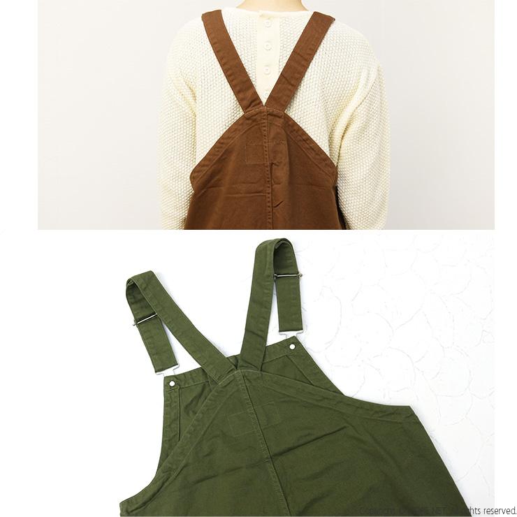 HARVESTY（ハーベスティ） チノクロスオーバーオール A120080