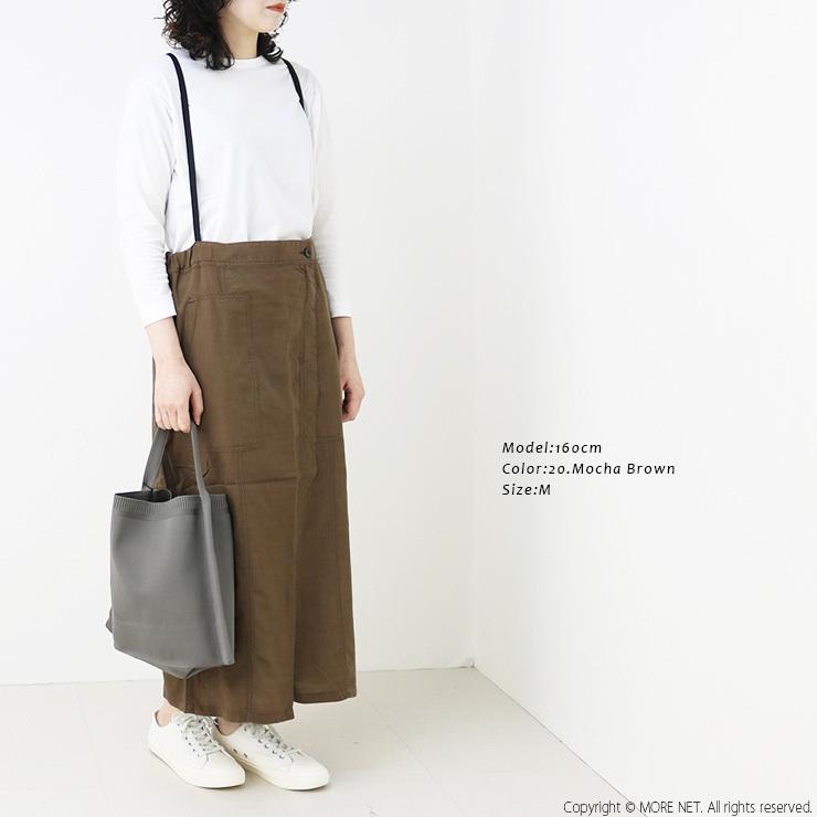アントゲージ Antgauge テンセルリネンアーミーサロペットスカート GE404 ロング レディース ボトム /返品・交換不可/SALE セール | ANTGAUGE | 06