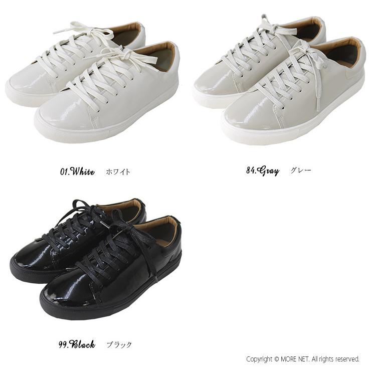 ミナンポルク minan polku ソフトレースアップスニーカー M413 靴 シューズ エコレザー 撥水 レディース /返品・交換不可/SALE セール | minan polku | 04