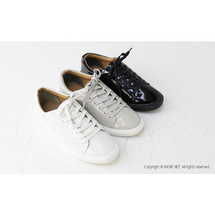 ミナンポルク minan polku ソフトレースアップスニーカー M413 靴 シューズ エコレザー 撥水 レディース /返品・交換不可/SALE セール | minan polku | 05