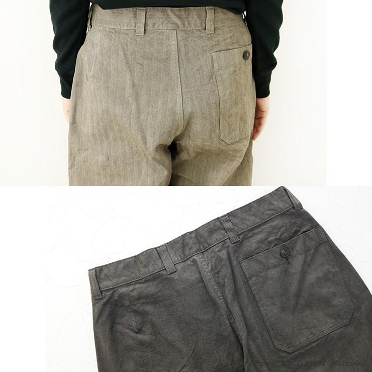 アーメン ARMEN ヘリンボーンワンタックパンツ NAM1203DH レディース ...