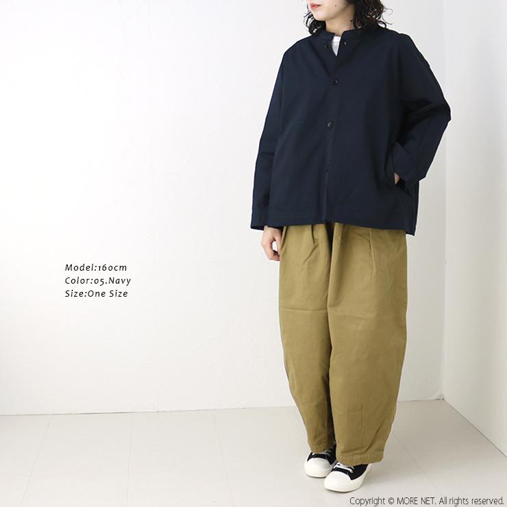 プリット Prit スタンドカラーバックタックシャツジャケット P810 22春夏 アウター 日本製 レディース 返品 交換不可 Sale セール P810 モアネット Casual Select 通販 Yahoo ショッピング