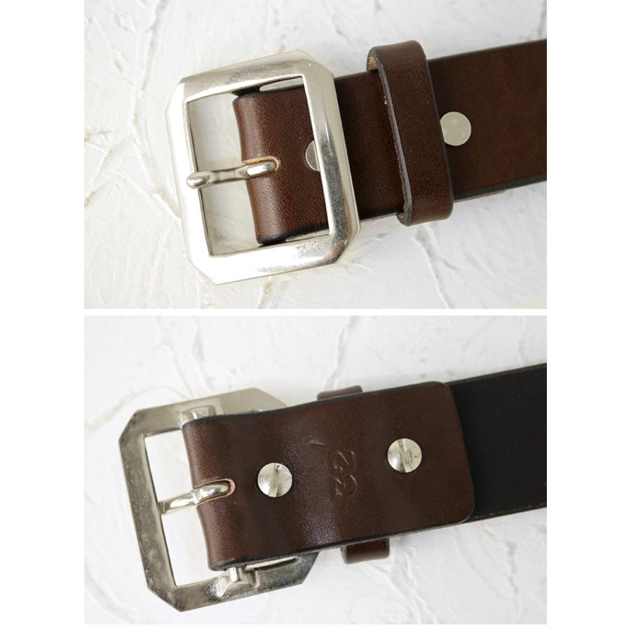 フェローズ PHERROW'S ベンズレザーベルト 40mm巾 22W-PLB1 メンズ ギャリソン 革