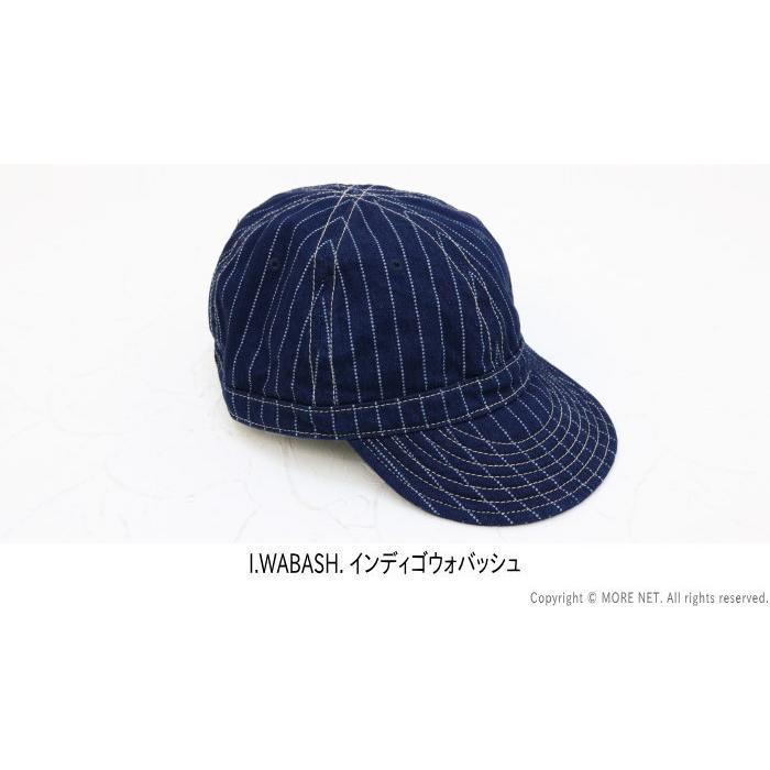 フェローズ PHERROW'S ワークキャップ ウォバッシュストライプ PWCC1-W メンズ レディース 日本製 帽子 | Pherrow's | 03