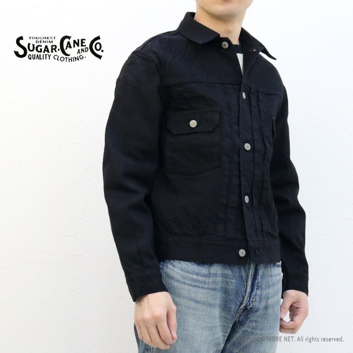 シュガーケーン Sugar Cane 13ozブラックデニムジャケット 1953モデル Sc メンズ 日本製 Gジャン Sc モアネット Casual Select 通販 Yahoo ショッピング