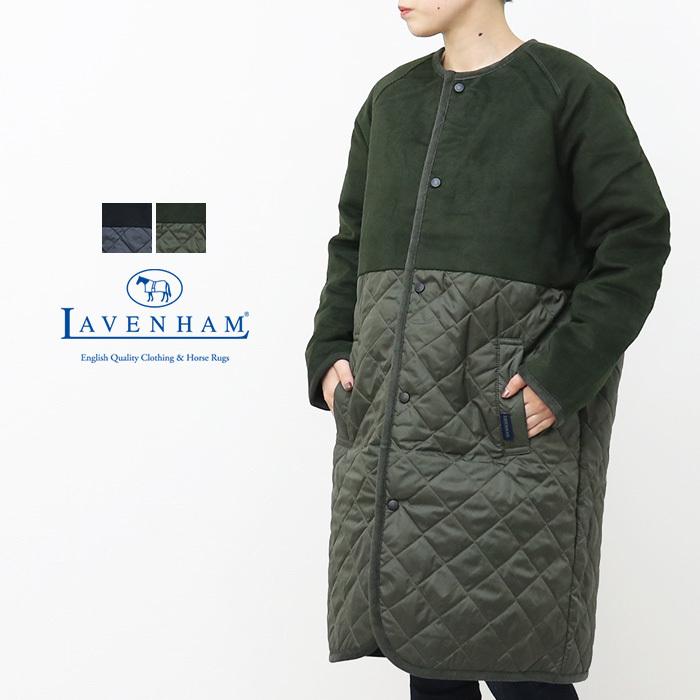 ラベンハム Lavenham モールスキン切替キルティングオーバーコート Split Palgrave 秋冬 アウター イギリス製 レディース 返品 交換不可 Sale セール Splitpalgrave モアネット Casual Select 通販 Yahoo ショッピング