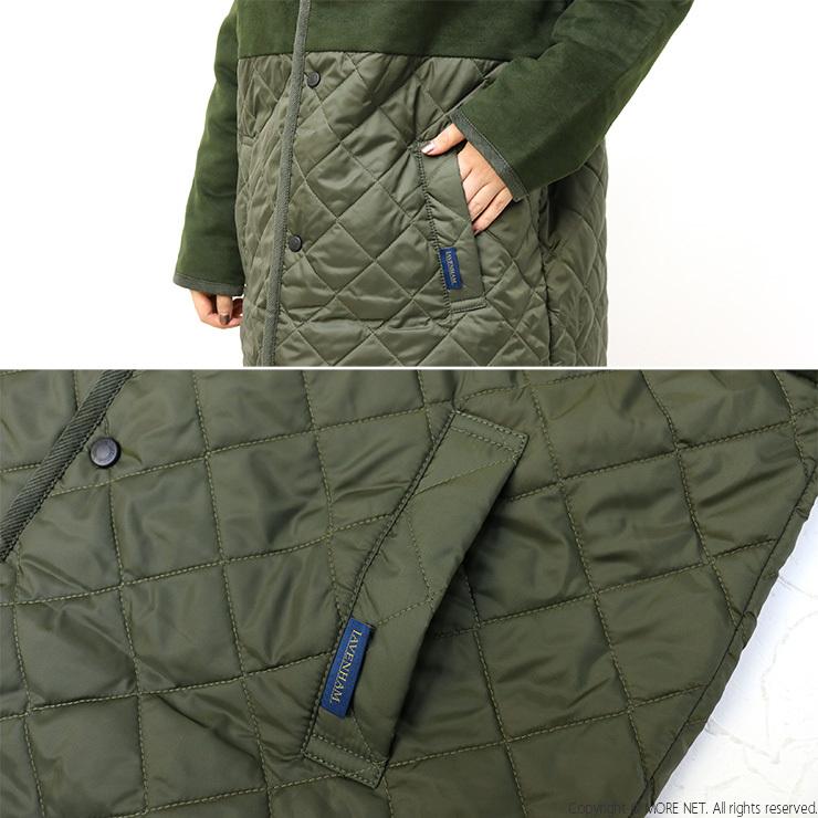 ラベンハム Lavenham モールスキン切替キルティングオーバーコート Split Palgrave 秋冬 アウター イギリス製 レディース 返品 交換不可 Sale セール Splitpalgrave モアネット Casual Select 通販 Yahoo ショッピング