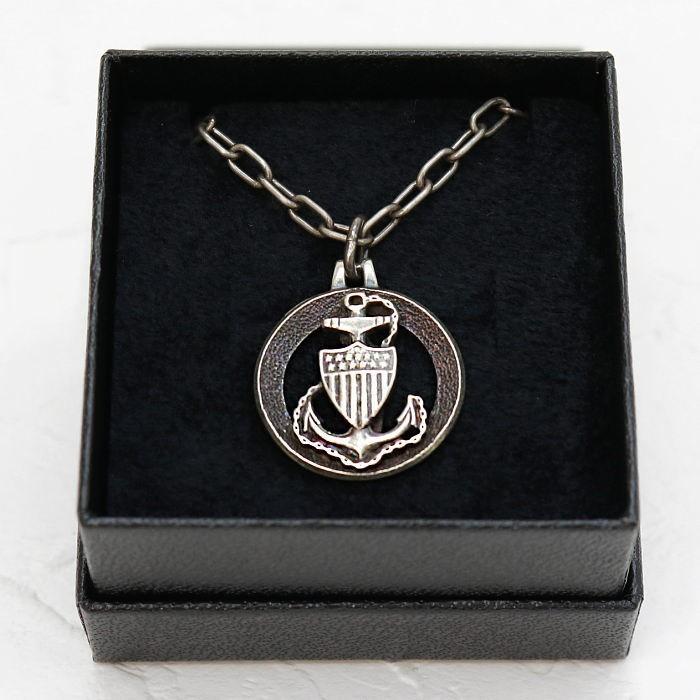フェローズ PHERROW'S ミリタリーネックレス Pherrow's（フェローズ） ミリタリーネックレス U.S.N PENDANT USN