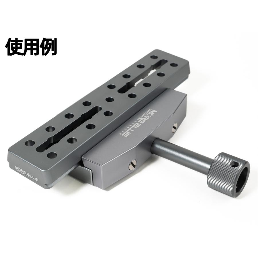 AU023-ビクセン x アルカスイス デュアル規格180mm軽量アリガタ 取付