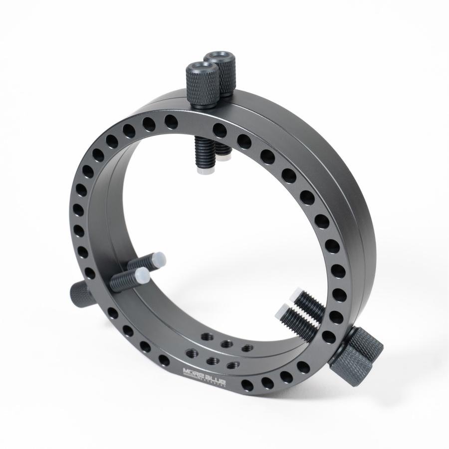 FG315-軽量化内径107mmガイド望遠鏡用支持リング 6点止めM8*25mm仕様