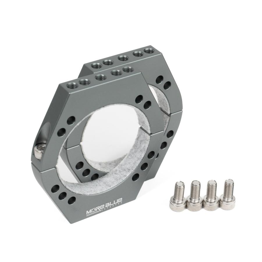 TB002-超軽量化設計 内径60mm鏡筒バンド クリックポスト送料一律185円