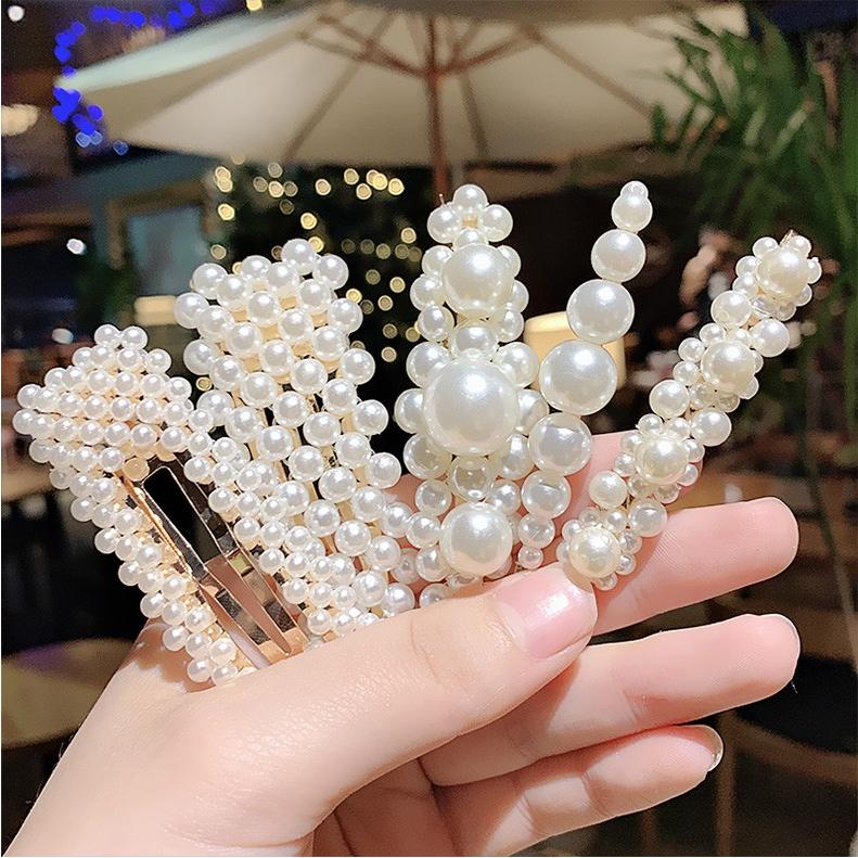 パールピン 可愛い パッチンピン クリップ 四角 ヘアアレンジ ヘアセット パーティー 結婚式 二次会 披露宴 入学式 卒業式 新作 Goodz012 More Cherie 通販 Yahoo ショッピング