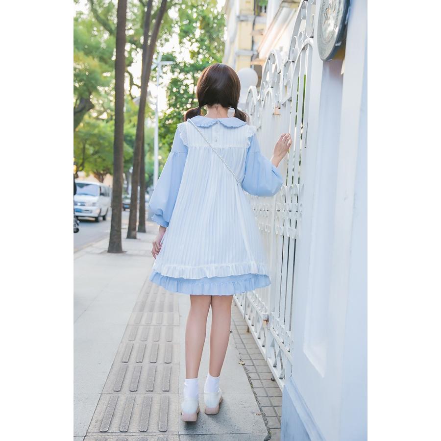 メイド服 ブラック ワンピース ロリータ ロリィタ ゴスロリ ゴシック エプロン ゆめかわいい フェミニン 可愛い 長袖 Julyw01 More Cherie 通販 Yahoo ショッピング