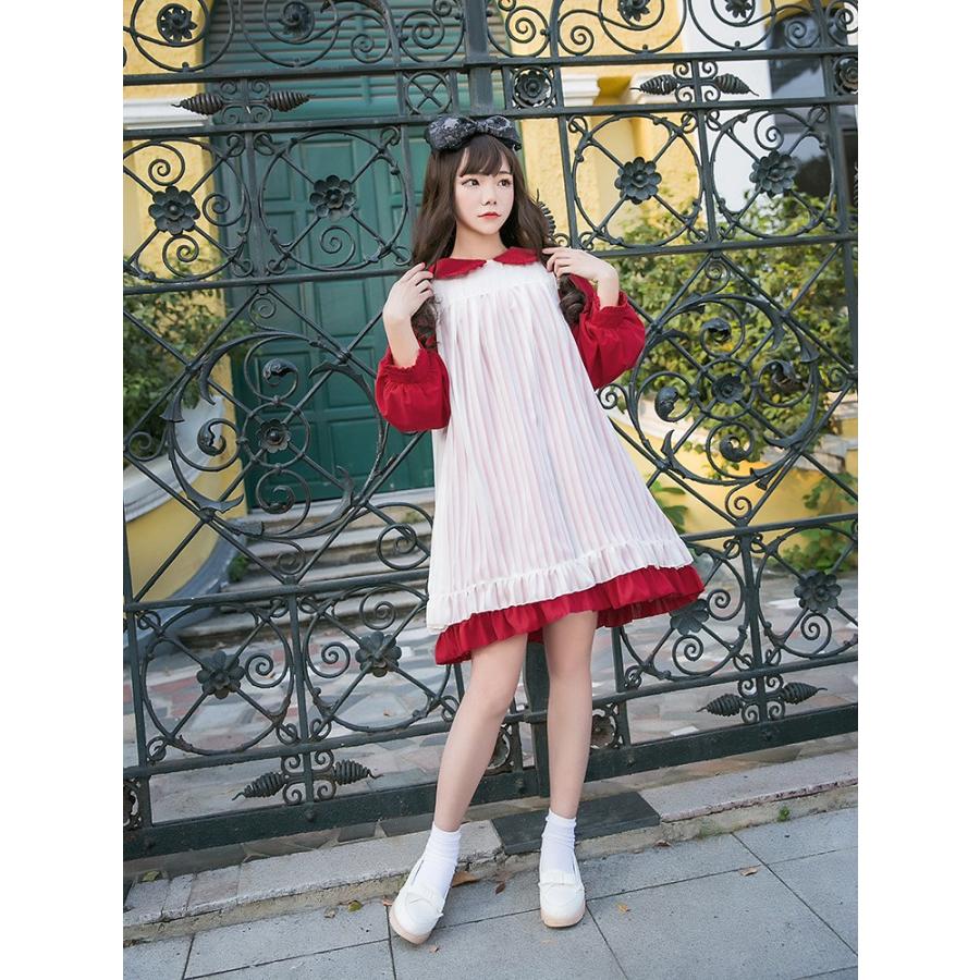 メイド服 ブラック ワンピース ロリータ ロリィタ ゴスロリ ゴシック エプロン ゆめかわいい フェミニン 可愛い 長袖 Julyw01 More Cherie 通販 Yahoo ショッピング