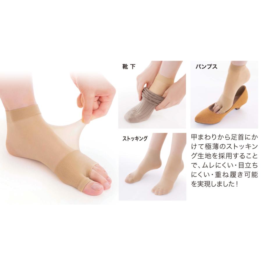 外反母趾 薄型 サポーター 足指 広げる 矯正  矯正グッズ 矯正サポーター  Makuake  外反母趾薄型サポーター 送料無料 ポイント消化 |  | 12