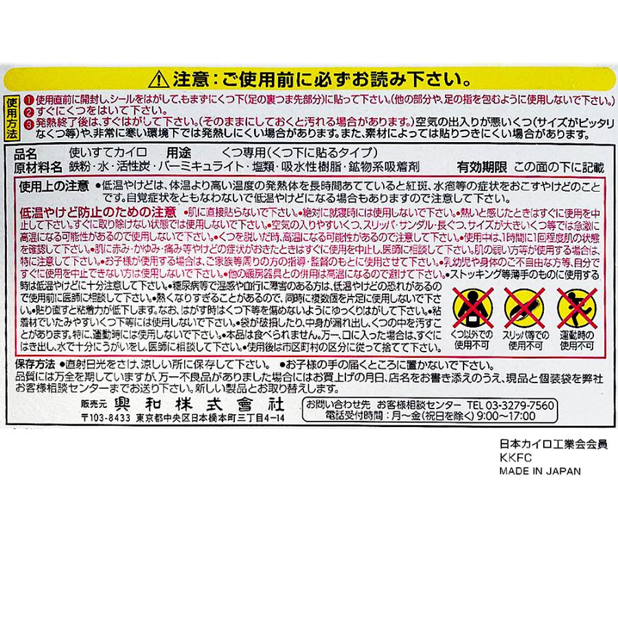 (アウトレットE) 全国送料無料【白・30足組】ホッカイロ くつ下用 貼るカイロ 靴下用  興和 ホッカイロ 日本製 使い捨てカイロ | ホッカイロ ぬくぬく当番 | 05