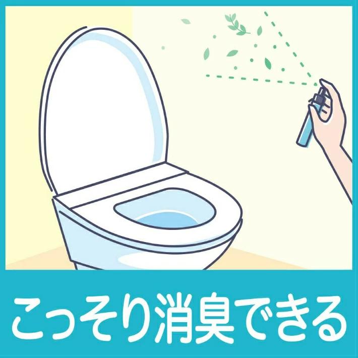 消臭力 トイレ用 携帯ミスト 【12本セット】 スプレーエステー 消臭力 消臭剤 気くばり女子のトイレミスト 日本製 消臭スプレー 携帯用 |  | 03